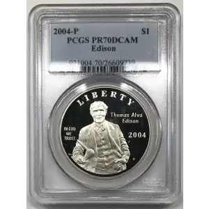 2004-P $1 Edison, DCAM