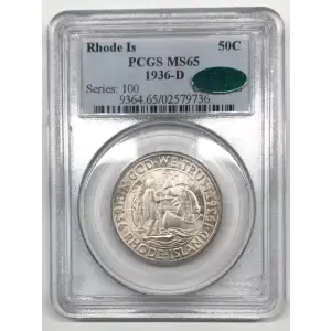 1936-D 50C Rhode Island