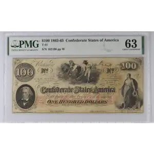 $100   Issues of the Confederate States of America CS-41 (2)