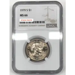 1979-S Susan B. Anthony (SBA) Dollar NGC MS66