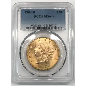 1907-D $20