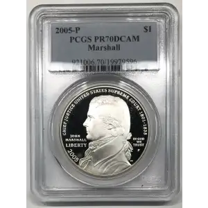 2005-P $1 Marshall, DCAM