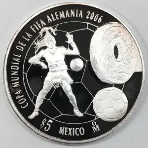 MEXICO Silver 5 PESOS