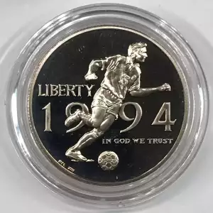 1994-P World Cup Soccer Proof Clad Half Dollar - Coin Only