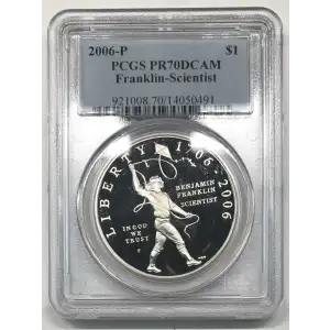 2006-P $1 Franklin-Scientist, DCAM