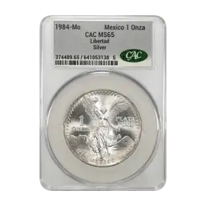 1984-Mo Libertad Mexico 1 Onza Silver (2)