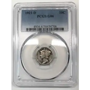 1921-D 10C