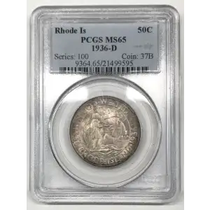 1936-D 50C Rhode Island