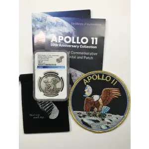 2019 1oz Apollo 11 Robbins Restrke First Day of Issue (3)