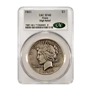 1921 Peace $1 High Relief (2)