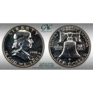 1955 50c (Proof)