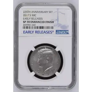 2017 EARLY RELEASES 225TH ANNIVERSARY SET ENHANCED FINISH (2)