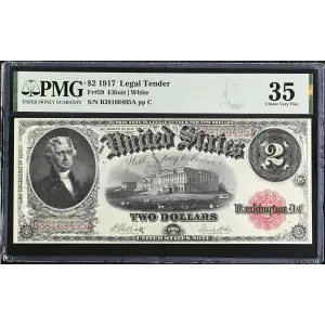 $2  Small Red, scalloped Legal Tender Issues 59 (2)