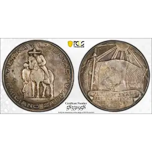 (1961-63)-Mo Medal Grove-P-378a Ag Emiliano Zapata