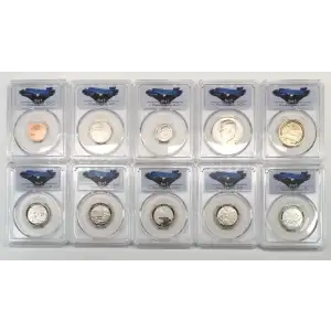 Proof and Mint Sets -Mint Sets--10 Coin Set ($2.91 FV) -- Set (Any Year)