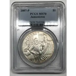 2007-P $1 Jamestown