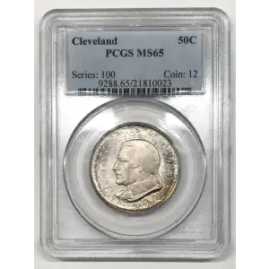 1936 50C Cleveland