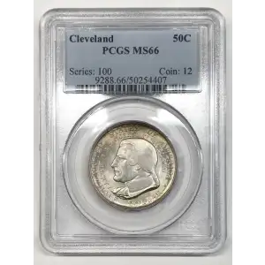 1936 50C Cleveland