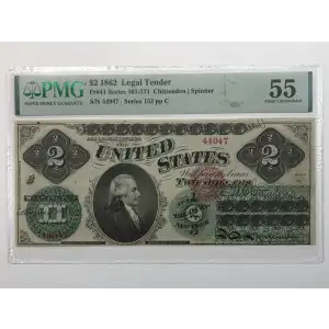 $2 Series 88-171 Face plate number left of portrait Type 2; Red Seal Legal Tender Issues 41