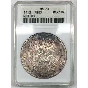 MEXICO Silver Caballito PESO 