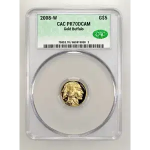 2008-W Gold Buffalo G$5 DCAM (Proof) (2)