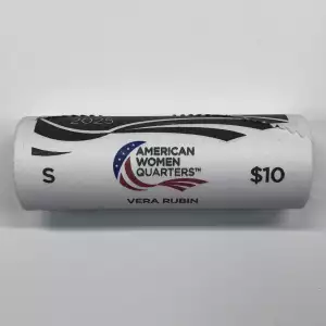 2025-S Dr. Vera Rubin American Women Quarter US Mint San Francisco (S) Roll