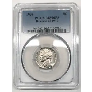 1939 5C Reverse of 1940, FS