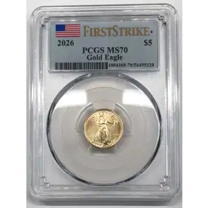 2026 $5 Gold Eagle First Strike