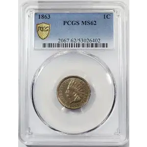 Small Cents-Indian Head 1859-1909 -Copper