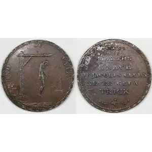 Great Britain Copper Half Penny Conder Token (generic) [eBay category UK Half Pennies: 3396]