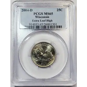 2004-D 25C Wisconsin Extra Leaf High (4)