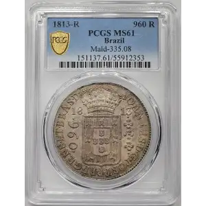 Brazil Silver 960 REIS