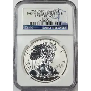 2013 W WEST POINT EAGLE SET EARLY RELEASES OFFICIAL US MINT SET (4)