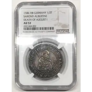 1586 HB SAXONY-ALBERTINE DEATH OF AUGUST I