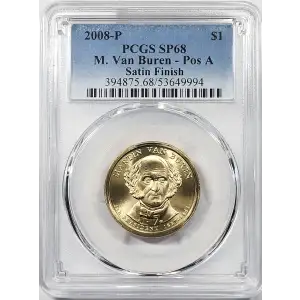 2008-P $1 M. Van Buren - Pos A Satin Finish (4)
