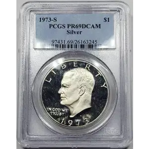 1973-S $1 Silver, DCAM (3)