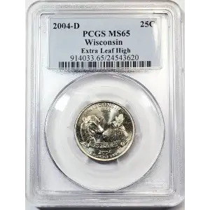 2004-D 25C Wisconsin Extra Leaf High (4)