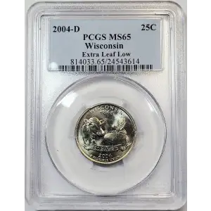 2004-D 25C Wisconsin Extra Leaf Low (4)