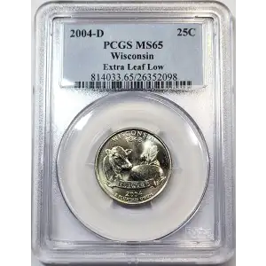 2004-D 25C Wisconsin Extra Leaf Low (3)
