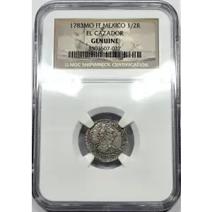 MEXICO Silver 1/2 REAL