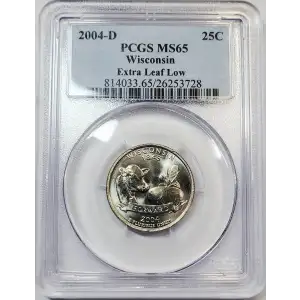 2004-D 25C Wisconsin Extra Leaf Low (4)