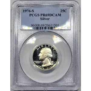 1976-S 25C Silver, DCAM (3)