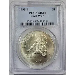 1995-P $1 Civil War (3)