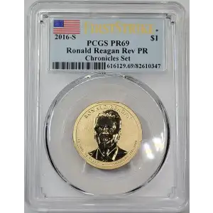 2016-S $1 Ronald Reagan Rev PR Chronicles Set - First Strike (4)