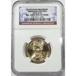 2010 ABRAHAM LINCOLN SIXTEENTH PRESIDENT (3)