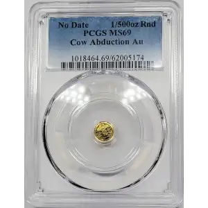 1/500 oz Gold (BAR/ROUND) (3)