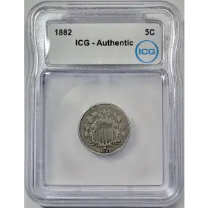 Nickel Five Cent Pieces-Shield 1866-1883