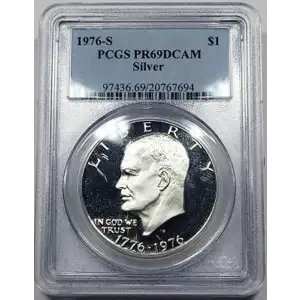 1976-S $1 Silver, DCAM (3)