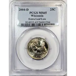 2004-D 25C Wisconsin Extra Leaf Low (4)