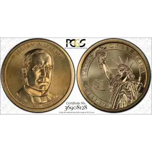 2013-P $1 William McKinley Position A